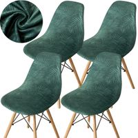 ZESTAW POKROWIEC NA KRZESŁO SKANDYNAWSKIE WELUR