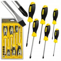 Wkrętaki Z Magnesem Śrubokręty Zestaw 6 sztuk Magnetyczne Anty Korozyjne