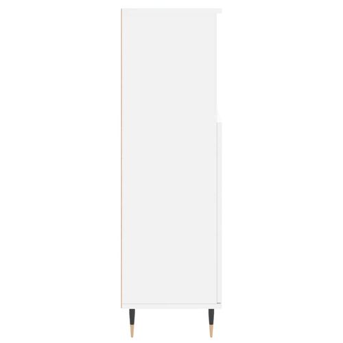 Szafka łazienkowa, biała, 30x30x100 cm, materiał drewnopochodny na Arena.pl