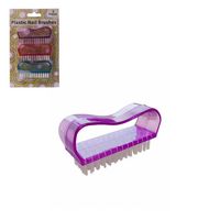 szczoteczka 3szt. do paznokci 8cm chso116021