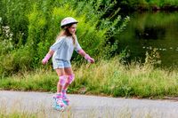 Rolki Regulowane RAVEN Etta 34-37 Kółka LED