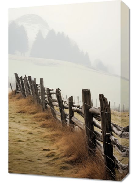 Obraz 40x60cm Spowity Mgłą zdjęcie 1
