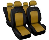 Uniwersalne pokrowce samochodowe SPORT LINE Żółte do OPEL ZAFIRA A B C