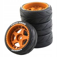 Skala 1:10 felgi i opony zapasowe TT02 XV01