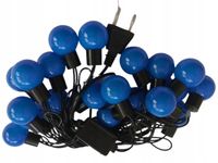 LAMPKI CHOINKOWE KULKI 20 LED KOLOR NIEBIESKIE