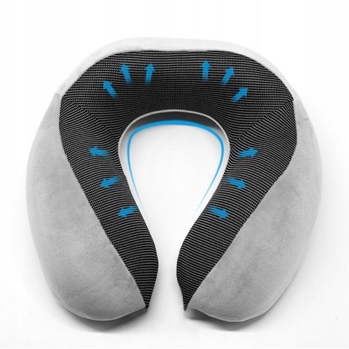 Poduszka podróżna ortopedyczna do spania rogal zagłówek turystyczna memory na Arena.pl