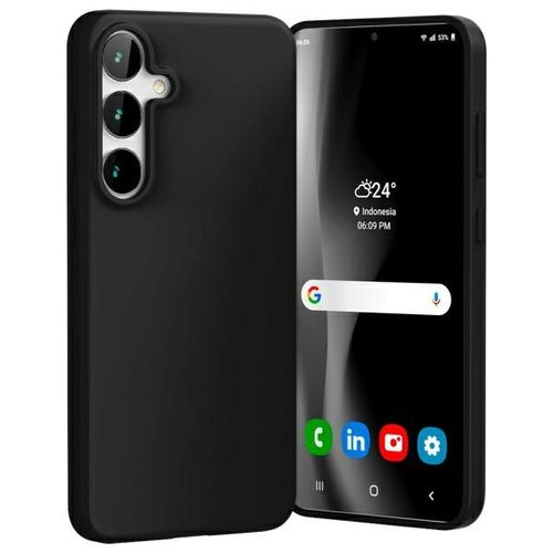 mercury soft samsung s24 fe s721         czarny/black na Arena.pl