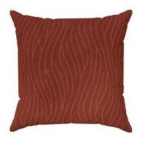 Poszewka dekoracyjna LILI 40x40 Eurofirany bordowa z falującym wzorem