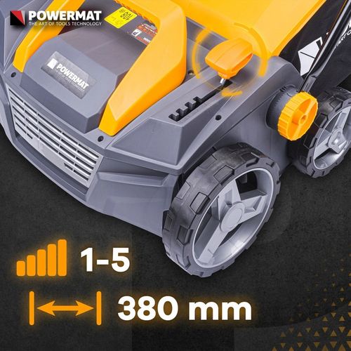 AERATOR WERTYKULATOR ELEKTRYCZNY Z KOSZEM 3w1 2550W AERACJA WERTYKULACJA na Arena.pl