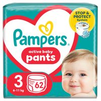 Pampers Pieluchomajtki Jumbo Pack S3, 62 szt