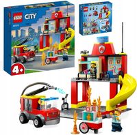 LEGO City 60375 Remiza strażacka i wóz strażacki Prezent