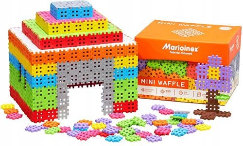 Mini Waffle 500 elementów. Marioinex na Arena.pl