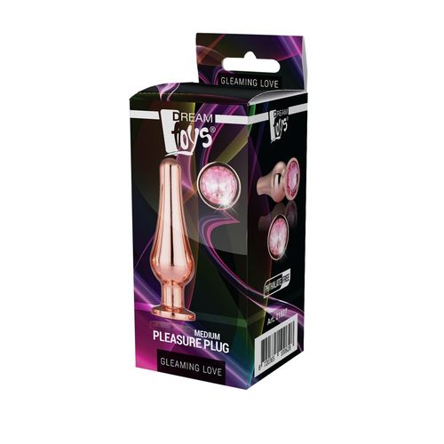 Zatyczka Analna Dream Toys Gleaming Love Złoty na Arena.pl