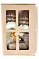 Zestaw Prezentowy na Dzień Babci Kapcie Prezent