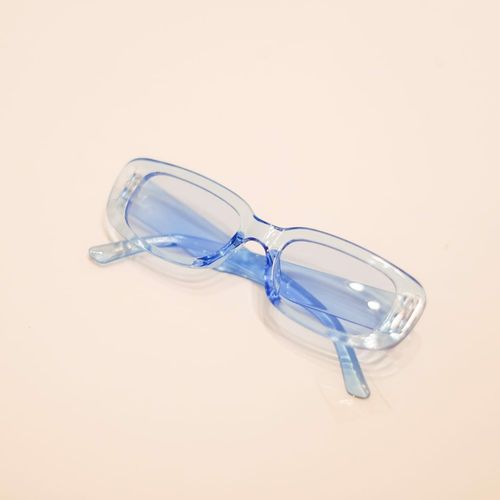 Okulary przeciwsłoneczne klasyczne Niebieskie na Arena.pl