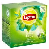 LIPTON EKSPRESOWA PIRAMIDKI 20SZT ZIELONA Z MIĘTĄ