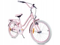 Rower dziecięcy SUN BABY Heart Bike 20 cali dla dziewczynki Różowy