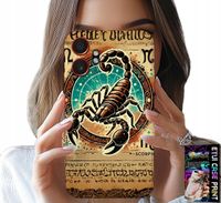 ETUI DO SAMSUNG XCOVER 7 PRO - SKORPION ZNAK ZODIAKU ASTRONOMIA + FOLIA