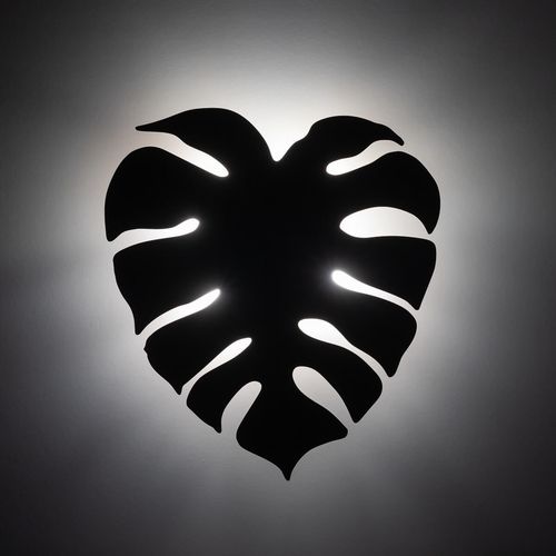 Lampa ścienna do gabinetu Monstera 5719 listek metalowa brązowa na Arena.pl