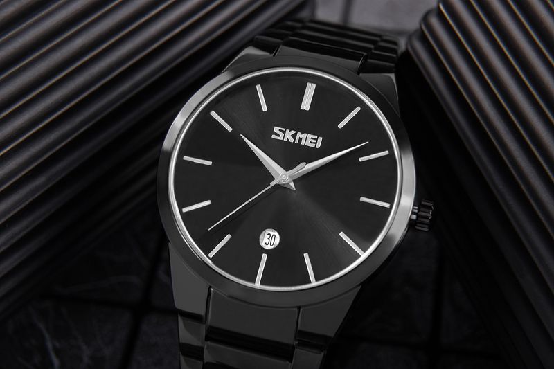 zegarek męski skmei 9140bk + box zdjęcie 4