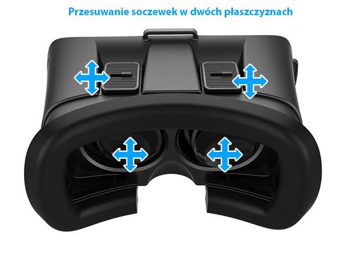 OKULARY VR BOX II 2.0 3D GOGLE + PILOT BLUETOOTH na Arena.pl