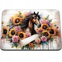 PODKŁADKA POD MYSZKĘ 36 x 29 - KOŃ KONIE JAZDA KONNA HOBBY HORSE