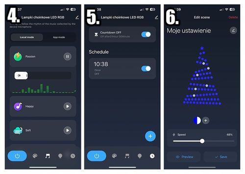 LAMPKI CHOINKOWE 100 LED WIFI SMART TUYA 10M MULTI KOLOR PILOT APLIKACJA na Arena.pl