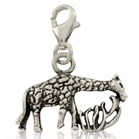 SREBRNY CHARMS ŻYRAFA PRÓBA SREBRA 925