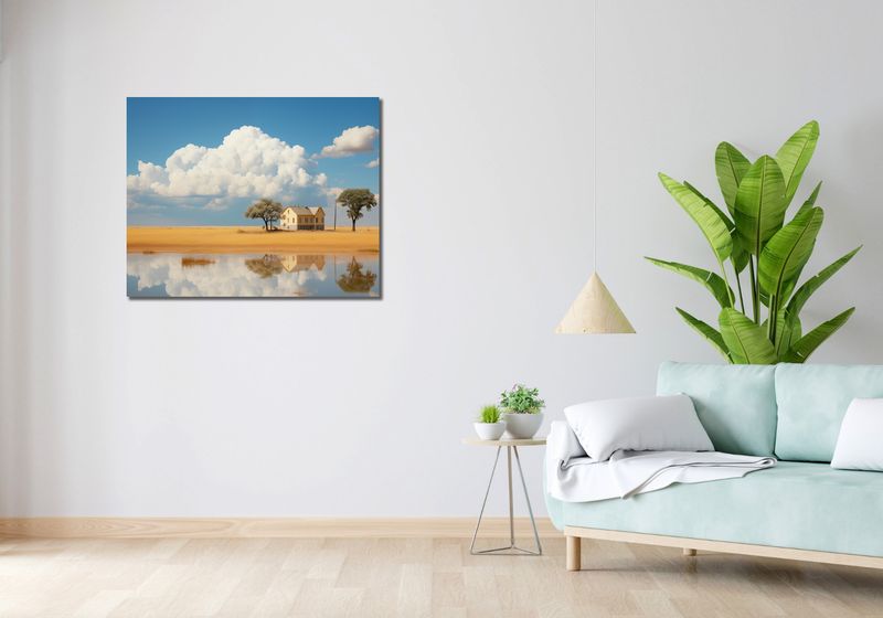 Obraz 90x70cm Domostwo zdjęcie 2