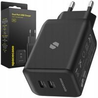 Spacecase Usb Charger 45W Gan Sc006B Black