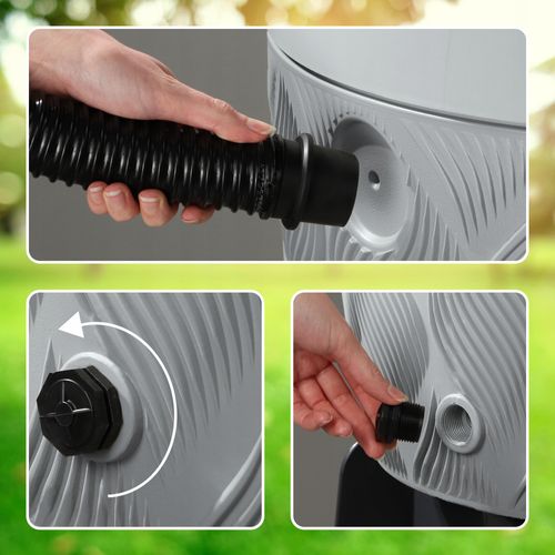 Zbiornik Na Deszczówkę Wodę 240L Donica Kran Duża na Arena.pl