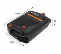 MISKA DO ZLEWANIA OLEJU, PRZENOŚNA, ZAMYKANA 12L 10-801 NEO TOOLS