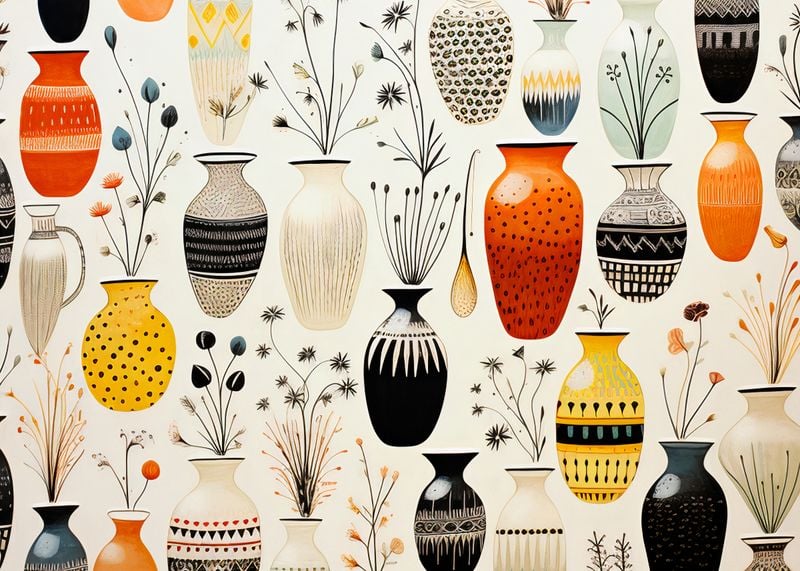 Plakat 35x25cm Symfonia Wazonów zdjęcie 1