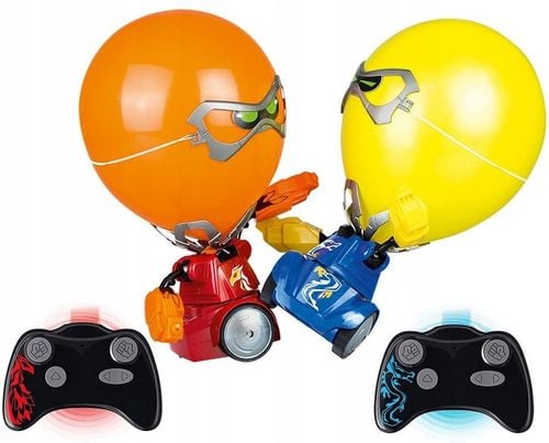 Auto Roboty Walczące Zdalnie Sterowane Balony + 2 Piloty + Zestaw 20 Balon na Arena.pl