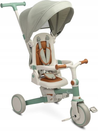 ROWEREK TRÓJKOŁOWY BIEGOWY 2W1 PROWADNIK BUDKA ROŚNIE TOYZ FARO KOMPAKTOWY na Arena.pl