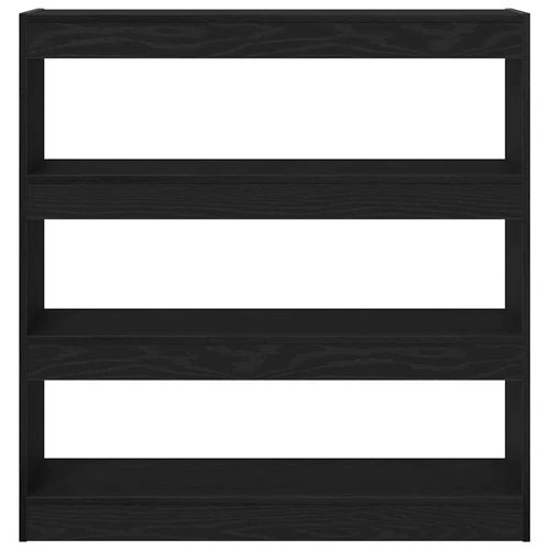 Szafka na książki Czarny dąb 100 x 30 x 103 cm na Arena.pl