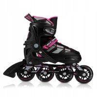 Rolki Nils Extreme czarne rekreacyjne 39-42 80 mm 82A