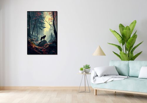 Plakat 68x98cm Leśne Echa na Arena.pl