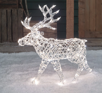 Renifer LED 70 cm ozdoba świąteczna na Boże Narodzenie