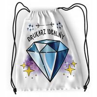 Plecak Sportowy Szkolny Drukarza Worek Torba Z Nadrukiem Ze Zdjęciem