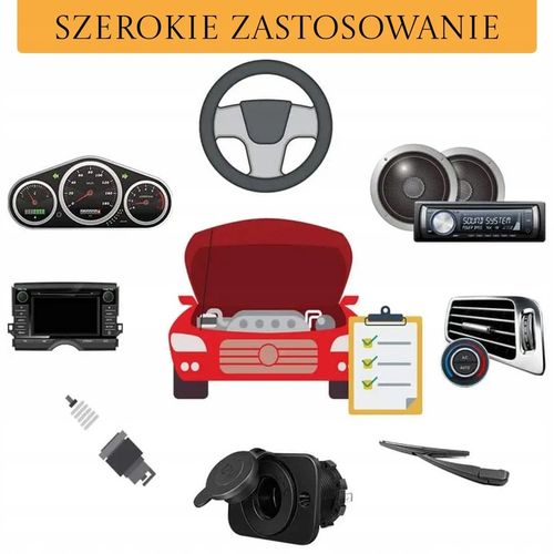 ZESTAW BEZPIECZNIKÓW SAMOCHODOWYCH MINI + UNI + PRÓBNIK 6-24V 12V 240szt. na Arena.pl