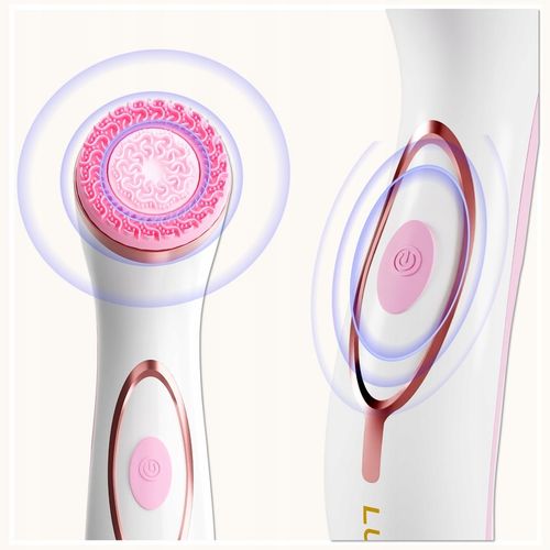 Lumineo Brush PRO różowy 4 końcówki + żel do skóry problematycznej na Arena.pl
