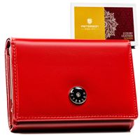 portfel damski skórzany ptn 24892-ngv-5854 red