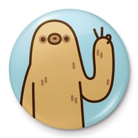 Przypinka Pusheen Leniwiec