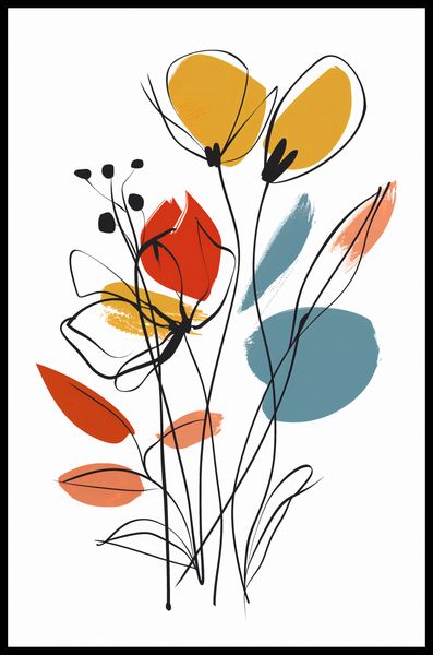 Plakat 53x81cm Ogród przy Lecie zdjęcie 2