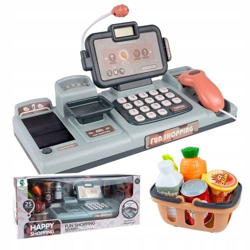 KASA FISKALNA SKLEPOWA INTERAKTYWNA ZAKUPY WAGA SKANER RUCHOMA TAŚMA KOSZYK na Arena.pl