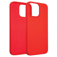 beline etui silicone iphone 15 pro max6,7 czerwony/red