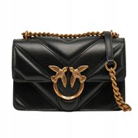 Pinko torebka kopertówka skóra naturalna czarny (z defektem)