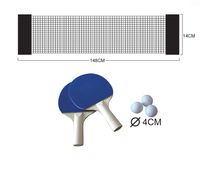 KX6179 Tenis stolowy ping pong siatka paletki zes
