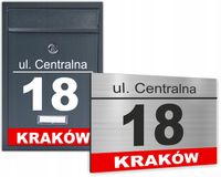 Skrzynka na listy z nadrukiem Tablica Adresowa